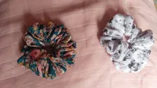 Floral Scrunchies